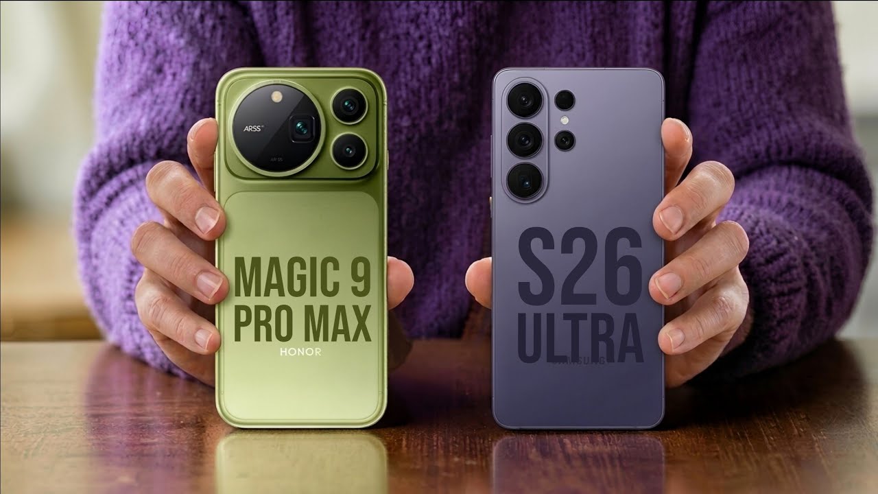Honor Magic 9 Pro Max Vs Samsung Galaxy S26 Ultra || Which One is Better?