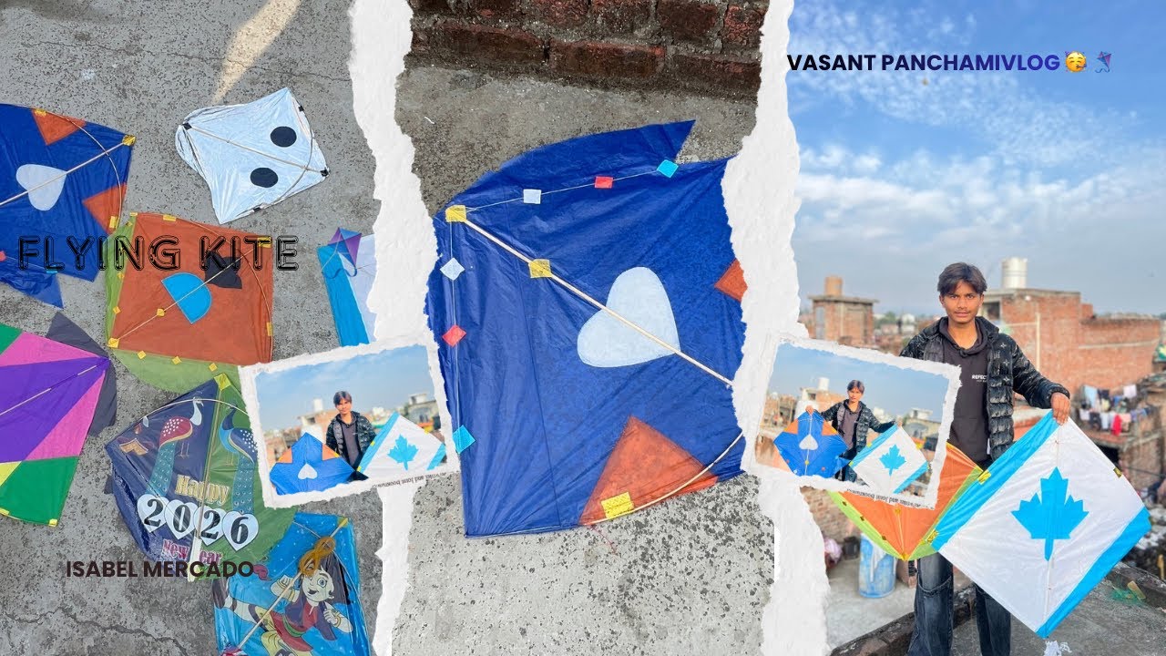 Flying kite 🪁 on vasant 2k26 😱 || part 1 