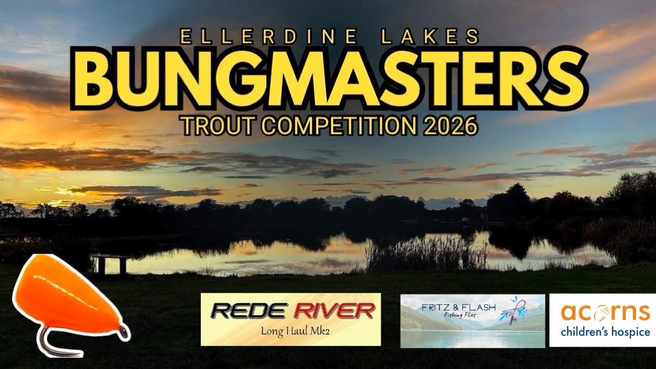 Fly Fishing UK - Trout Competition- The Bung - Ellerdine Lakes - Buzzers - Egg Fly - Apps Worm 