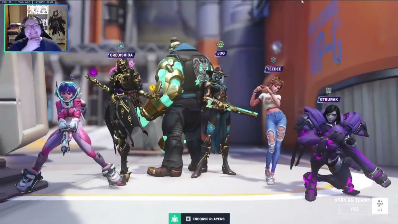 Competitive Overwatch | Watchpoint: Gibraltar | Diamond 3