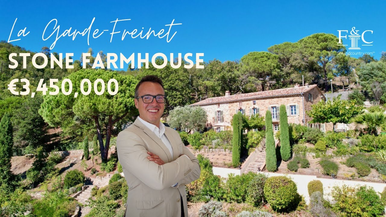 Rare property in Provence - Luxury stone farmhouse close to Saint-Tropez 🌸