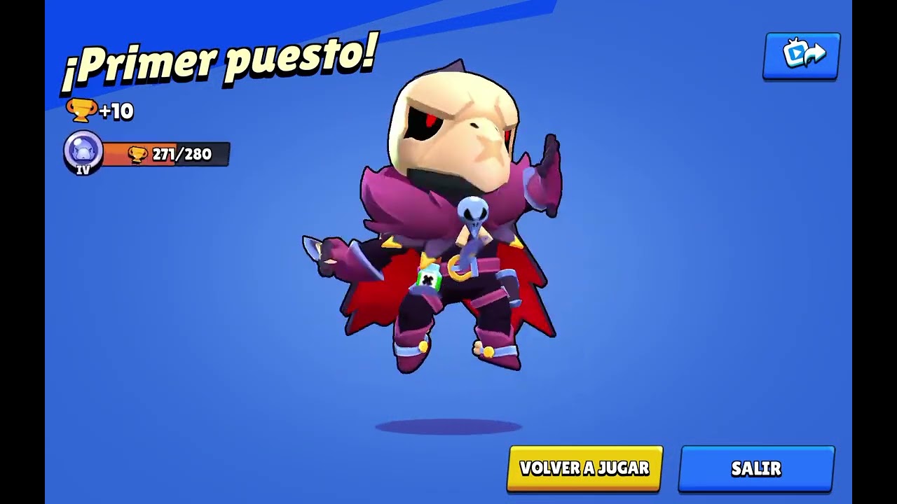 Subiendo a las 30000 copas en Brawl Stars y abriendo el regalo del final del Brawl pass