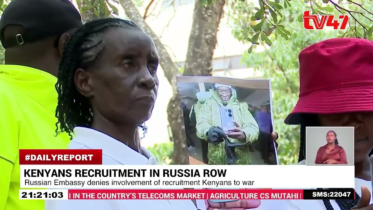 Protests over Kenyans caught up in the Russia-Ukraine war halted