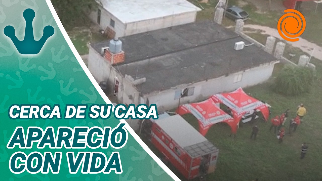 ENCONTRARON CON VIDA a la nena de 2 años que buscaban en Cosquín