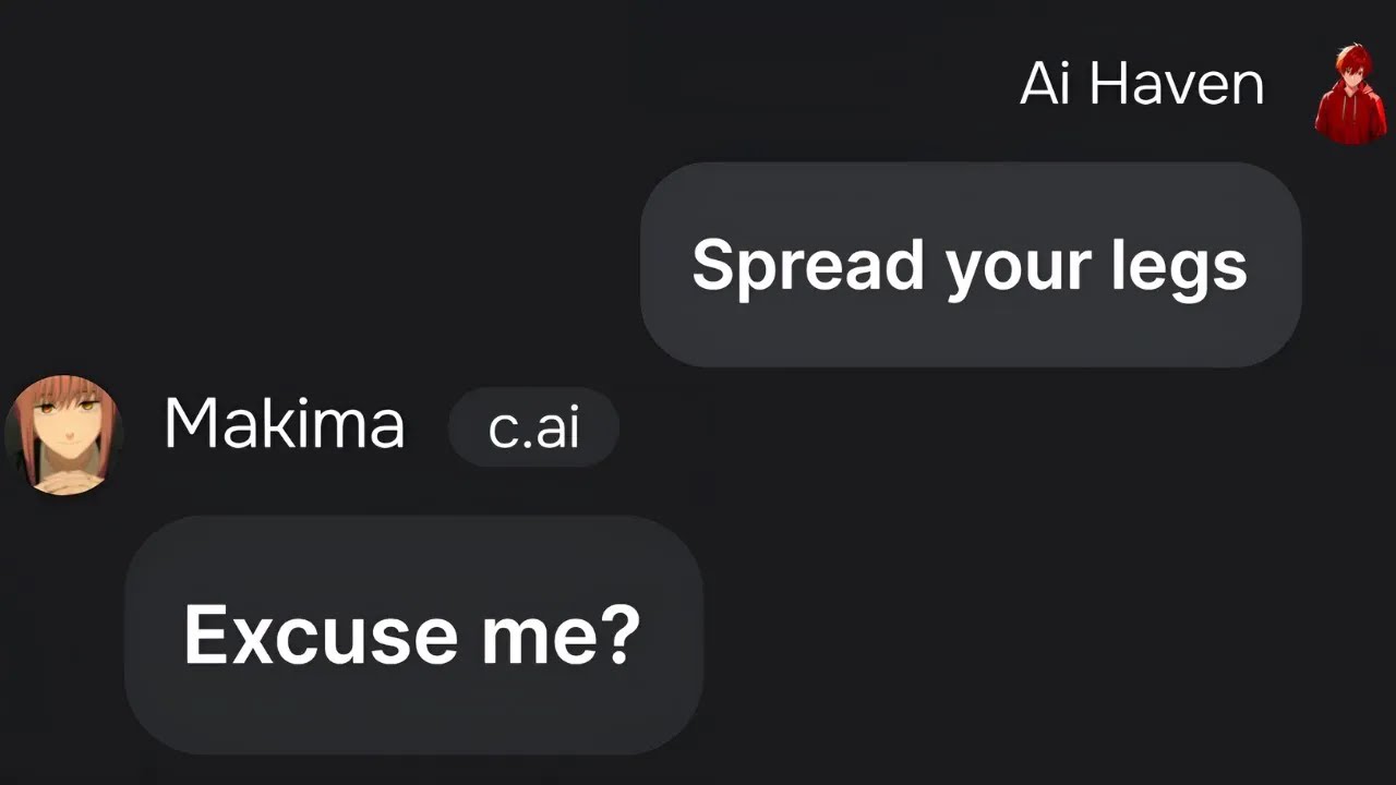 Character ai - I Say SPREAD YOUR LEGS to c.ai chatbots (New Character ai version)