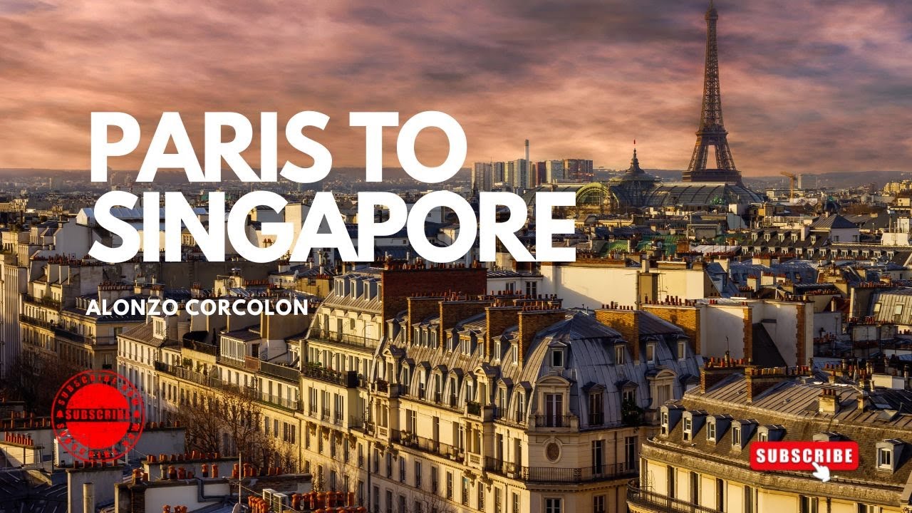 PARIS CHARLES DEGAULLE AIRPORT TO SINGAPORE CHANGI AIRPOT
