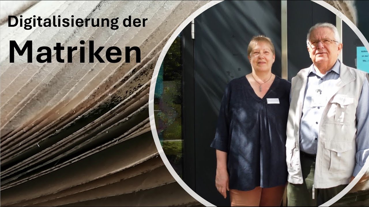 Einblicke in die Digitalisierung der evangelischen Matriken