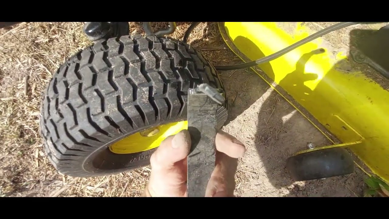 John Deere S130 S140 Transmission Drive Belt Replacement