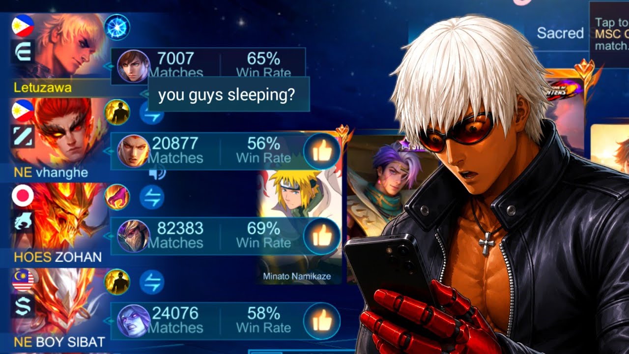 I FINALLY MET THE CRAZIEST PLAYERS IN MLBB ☠️ (i got humbled)