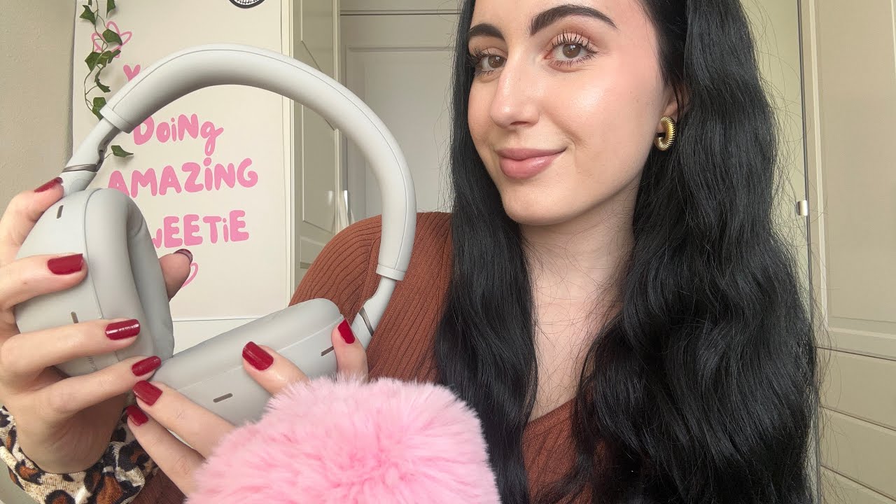 ASMR ~ UNBOXING THE SONY WH‑1000XM6 HEADPHONES 🎧 #asmr 