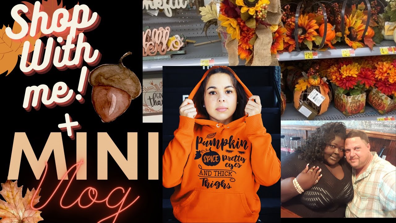 Shop With Me Walmart | Let’s Decorate For Fall | Productive Day in the Life