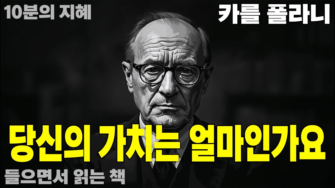 《불안은 개인의 문제가 아니다 – 카를 폴라니가 본 시장사회의 진짜 얼굴》 | 오디오북 | 철학 | 사회 | 인문학