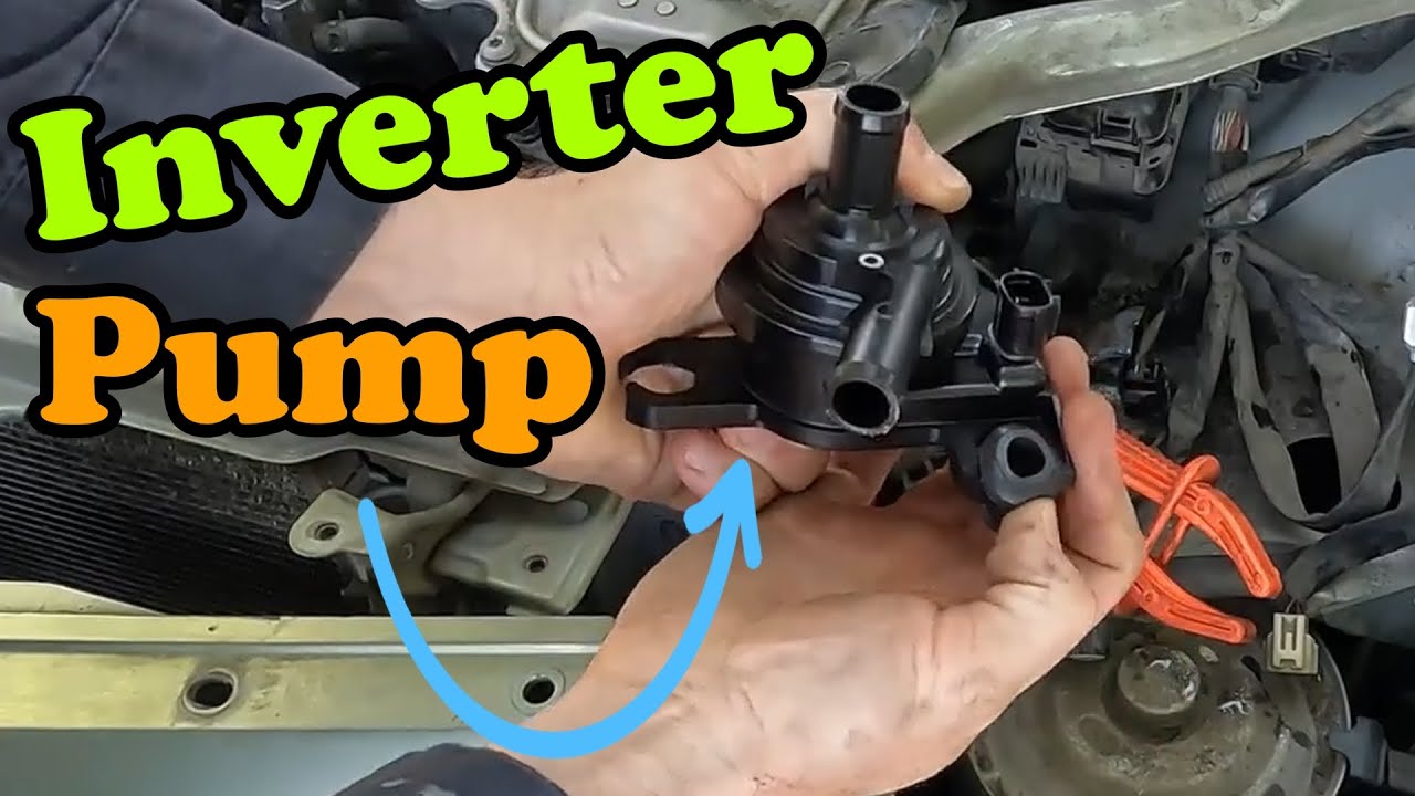 2004-2009 Toyota Prius Inverter Water Pump Replacement How To DIY