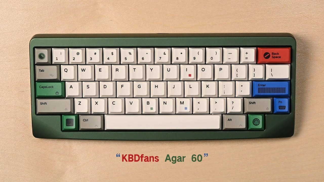 AGAR 60 Early Bird Kit: This Keyboard is BENT! (Literally!)