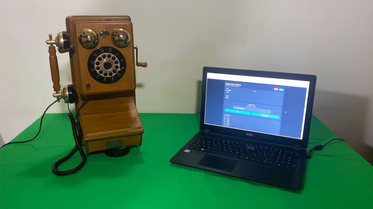 Antique Phone for Escape Room