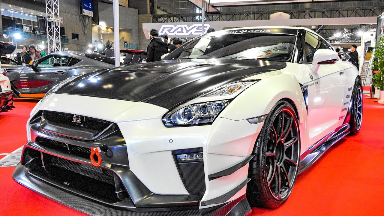 (4K)MAGNUM OPUS NISSAN R35 GT-R マグナムオーパス GT-R カスタム - TOKYO AUTO SALON 2020
