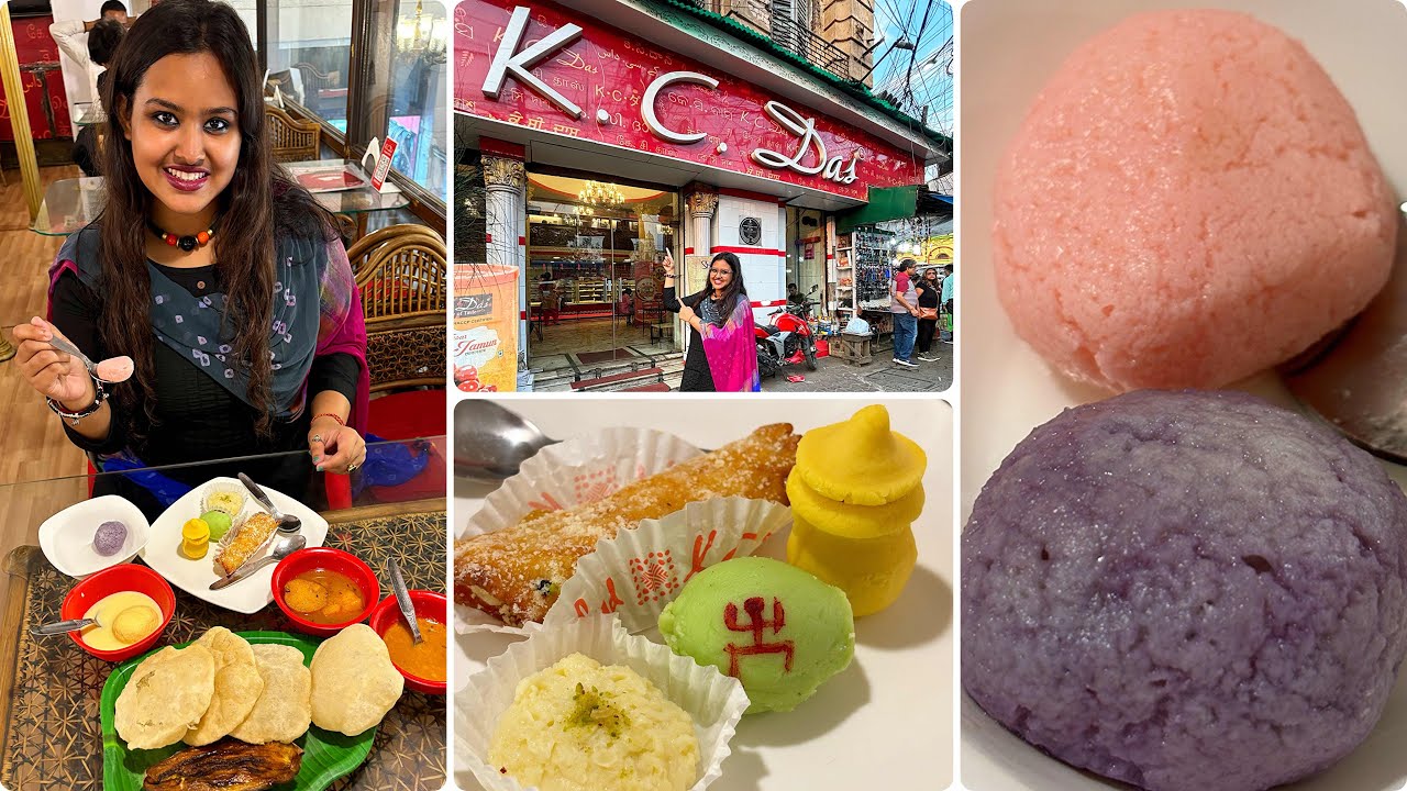 K.C. DAS Since 1864 | Inventor of Rosogolla & Many Sweets 🤩| Esplanade Kolktata (Ep - 9)