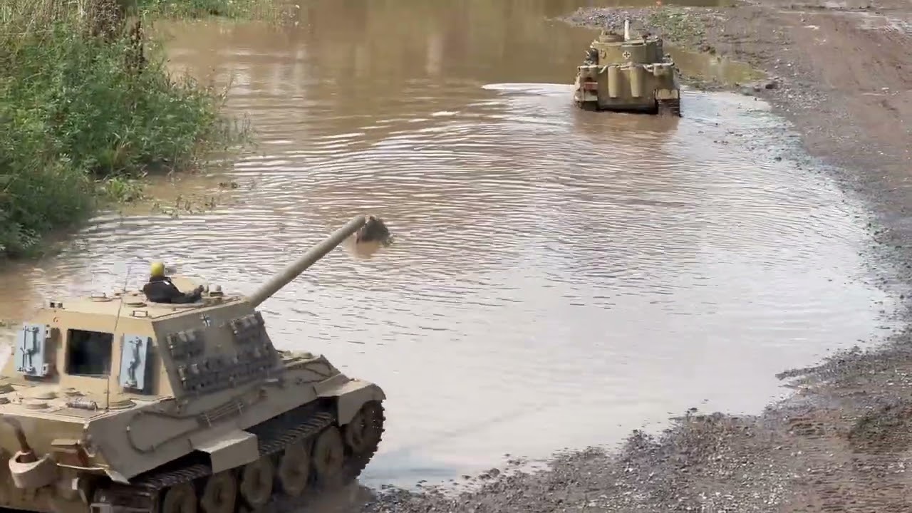 Armortek 1/6 scale Tanks at Southern Scale Trial 2025   HD 1080p
