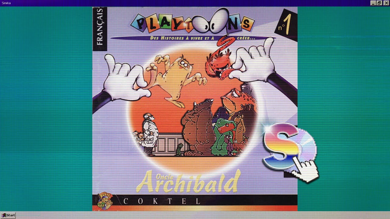 Playtoons 1 : Oncle Archibald | CD-ROM jeu pc complet