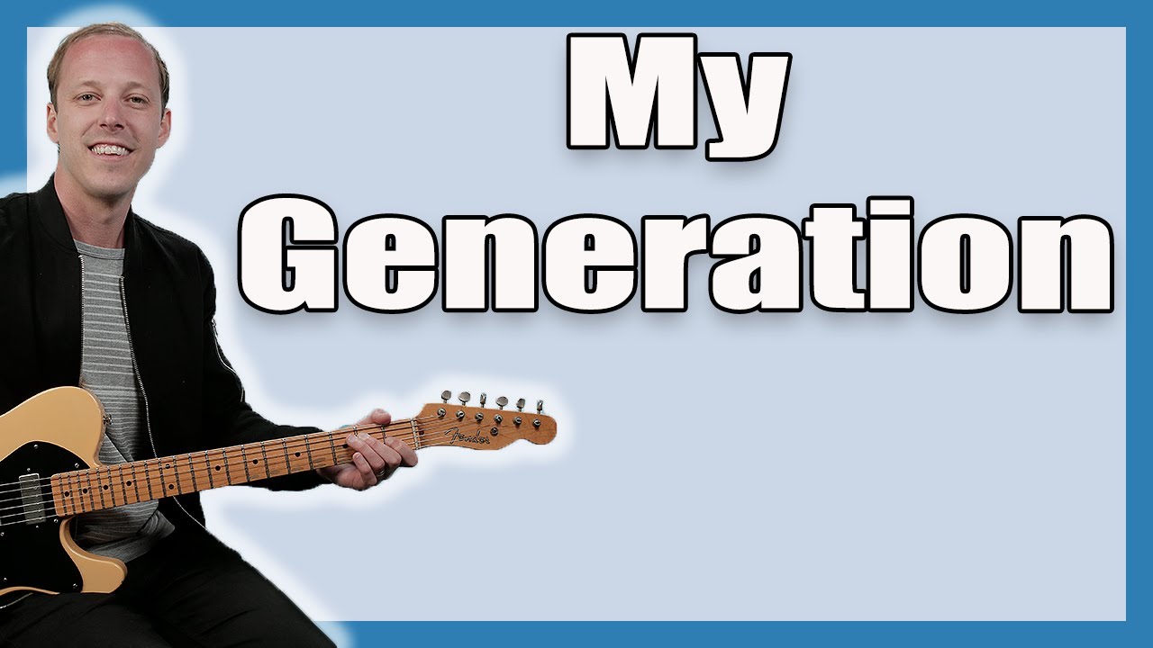 My Generation Guitar Lesson (The Who)