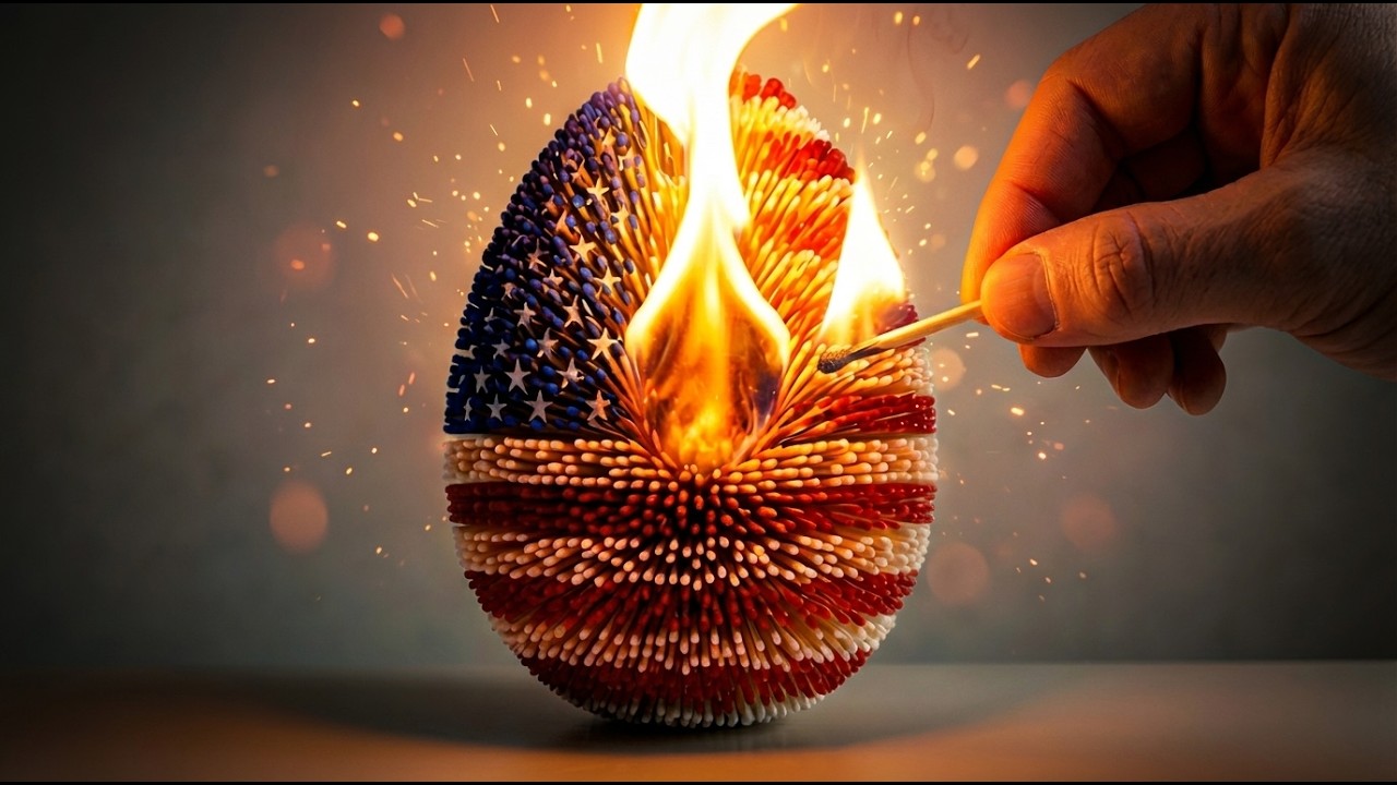 Extreme Burning Flag Eggs 🔥 | Oddly Satisfying Landmark Reveal ASMR (4K No Talking)