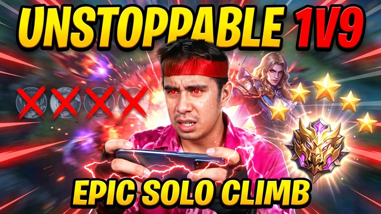 LIVE NOW 🔴 SOLO RANK GRIND | MLBB