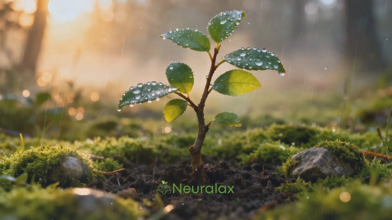 Beautiful Piano Music + Peaceful Rain Relaxation with Nature Sounds | Neuralax
