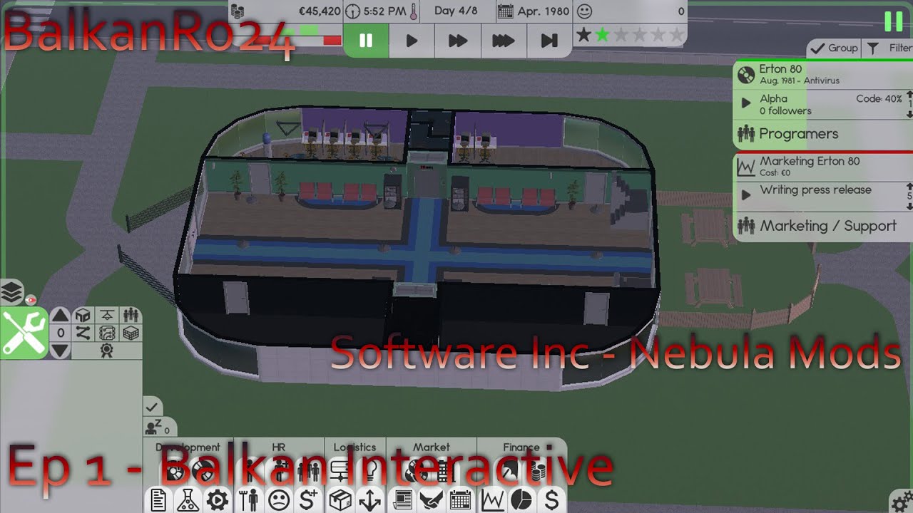 Software Inc Nebula Mods Ep 1 - Balkan Interactive