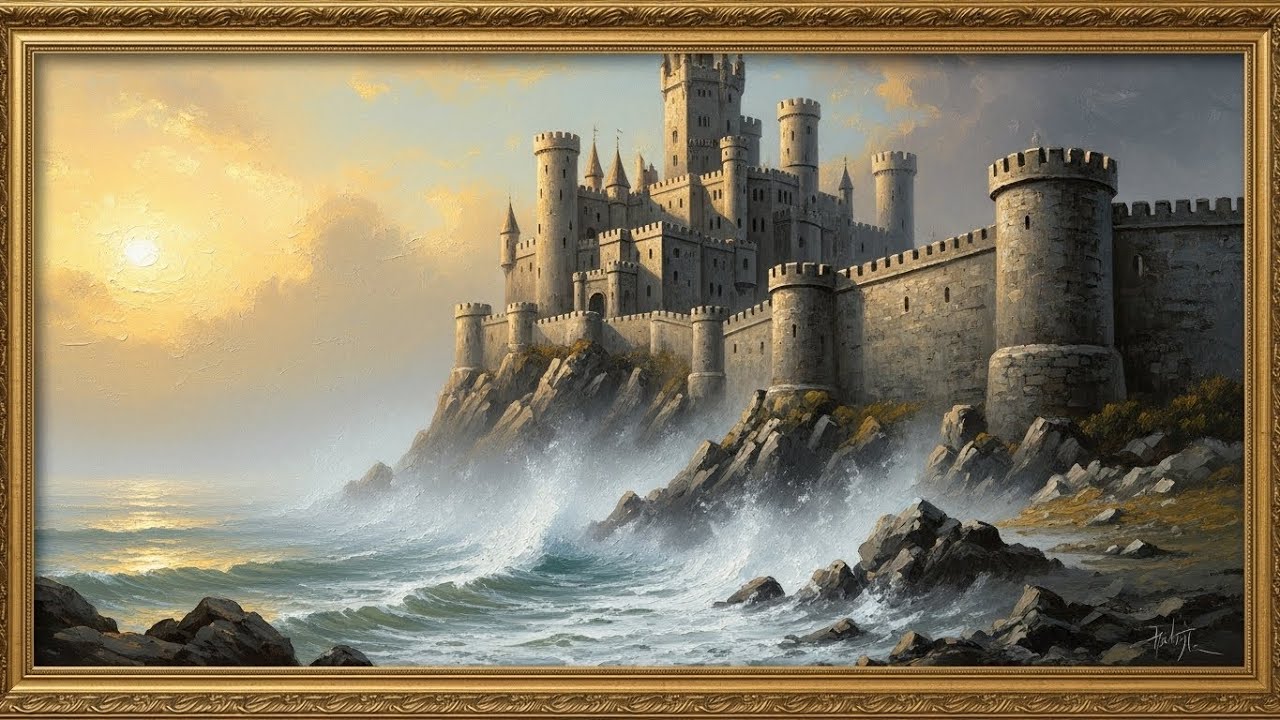 Frame TV Art with Music: Royal Palace & Castles | The Museum Collection | Vintage Heritage Paintings