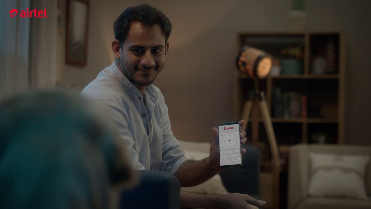 Airtel Internet TV – Use your smartphone as a remote! 