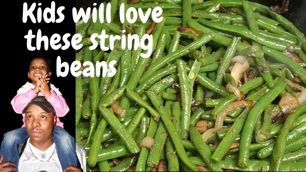 Green Beans and mushrooms