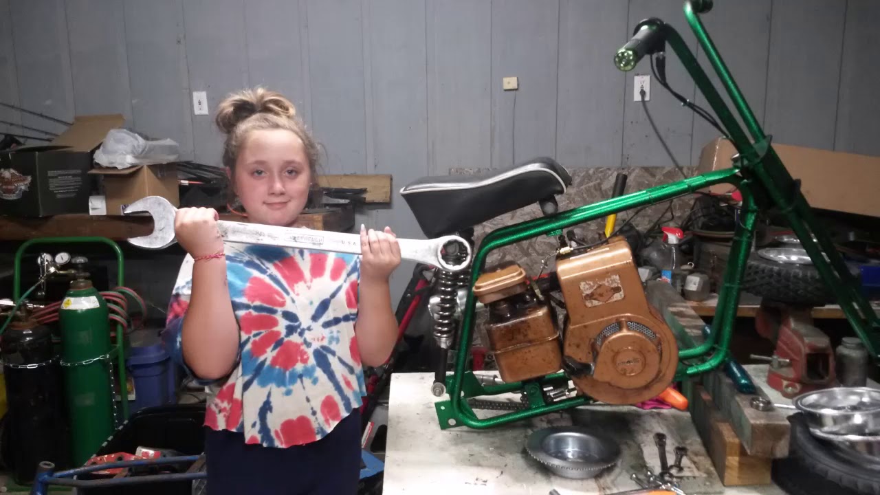 Vintage Bird Mini bike restoration