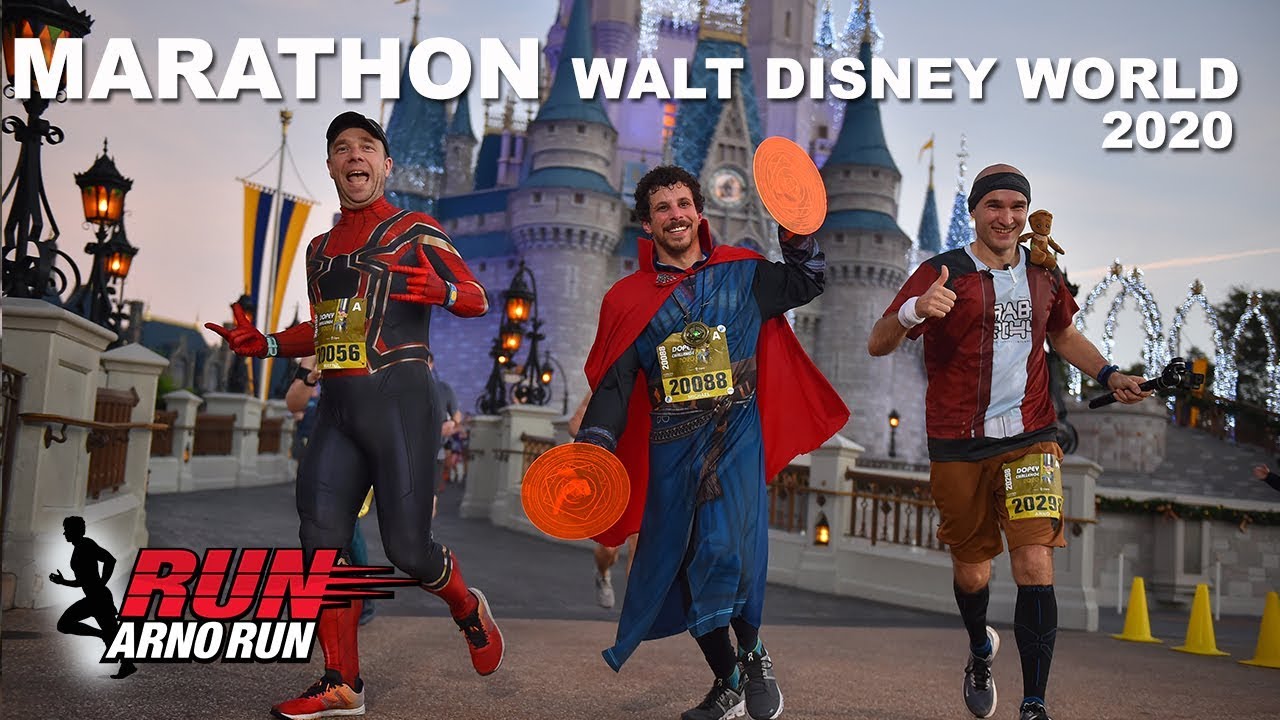 Пробег Disney WDW Marathon 2020 в Walt Disney World