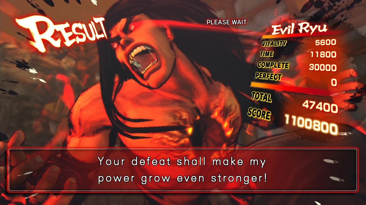 Ultra Street Fighter IV【Arcade – Evil Ryu】