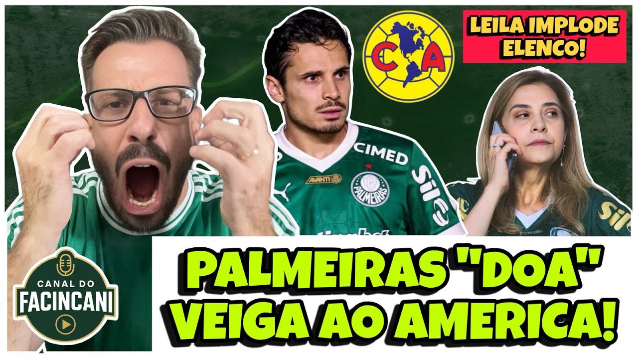 AO VIVO: REVOLTANTE! 🔥 PALMEIRAS “DOA” VEIGA AO AMERICA-MEX! 🤬 CADÊ OS REFORÇOS, LEILA? 😡