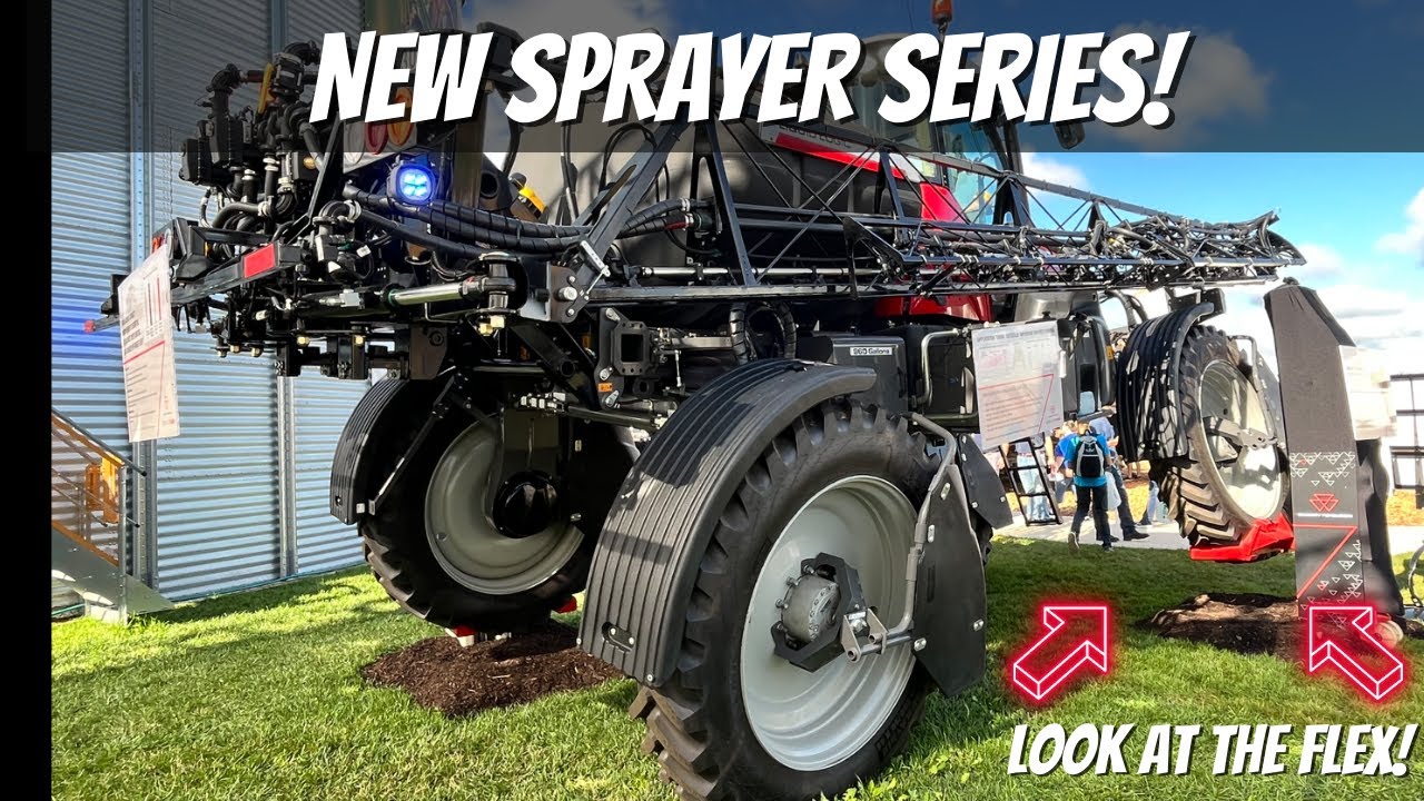 Massey Ferguson's BRAND NEW R Series Sprayers 🔻