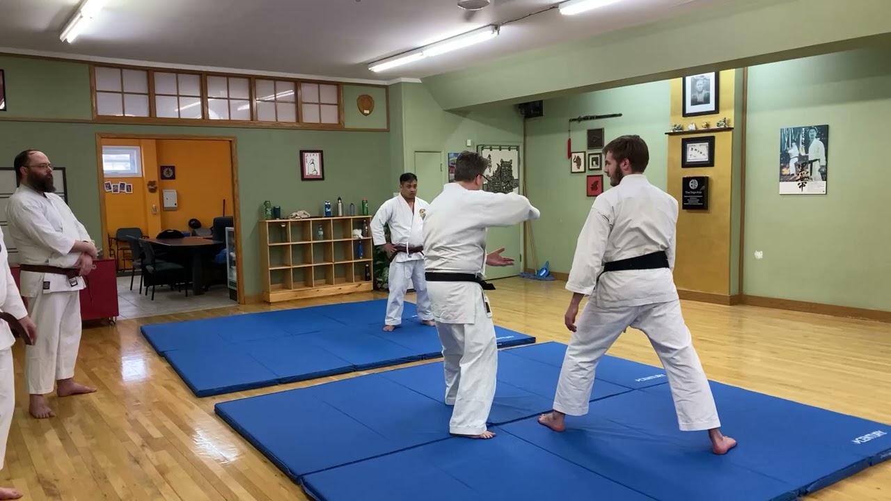 Meibukan Goju Ryu Karate Sanseiryu Takedowns