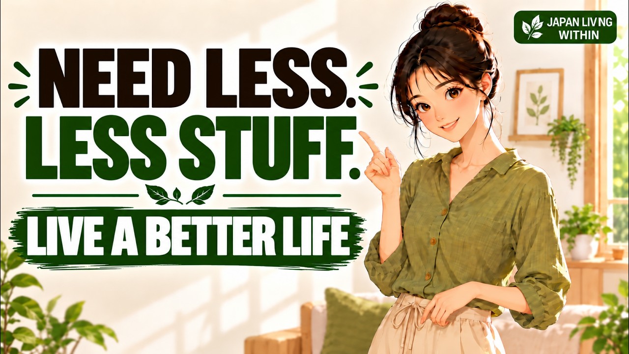 Why Japanese People Need Less Stuff to Live a Better Life