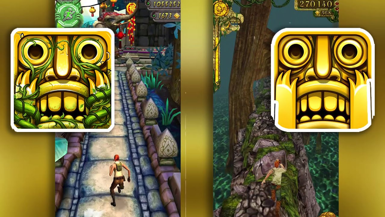 Temple Run 2 Lost Jungle Vs Temple Run - Endless Run Gameplay