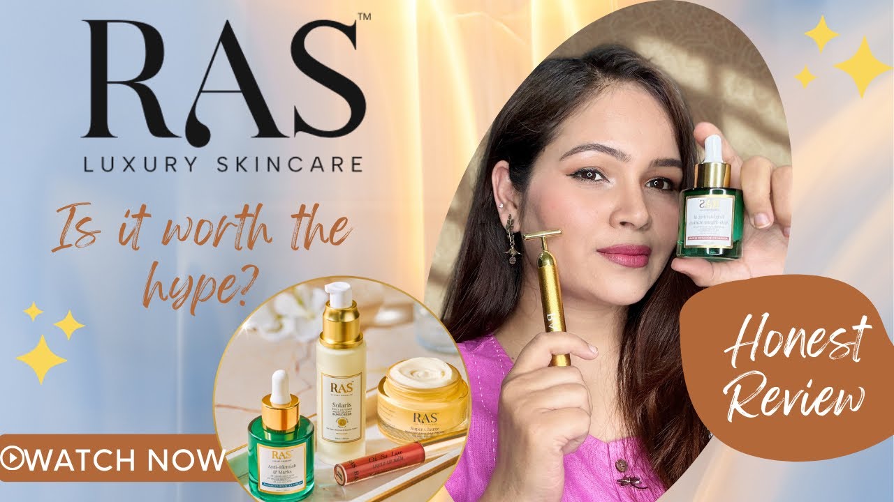 RAS LUXURY Skincare Review | 24k Gold Elixir: Is It Worth the Hype? 🌟 Viral Bestseller Tested!