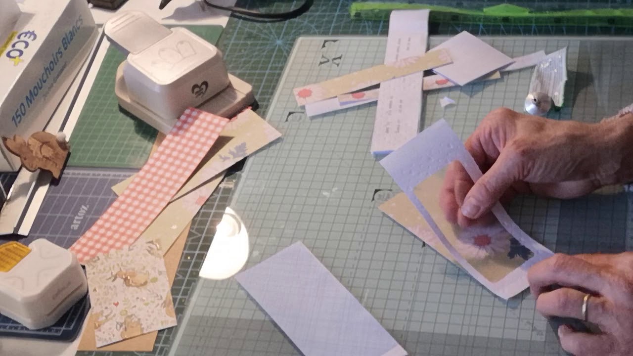 TUTO TAG  tout simple 😉avec une enveloppe à fenêtre #diy #scrapbooking #tag#recyclage