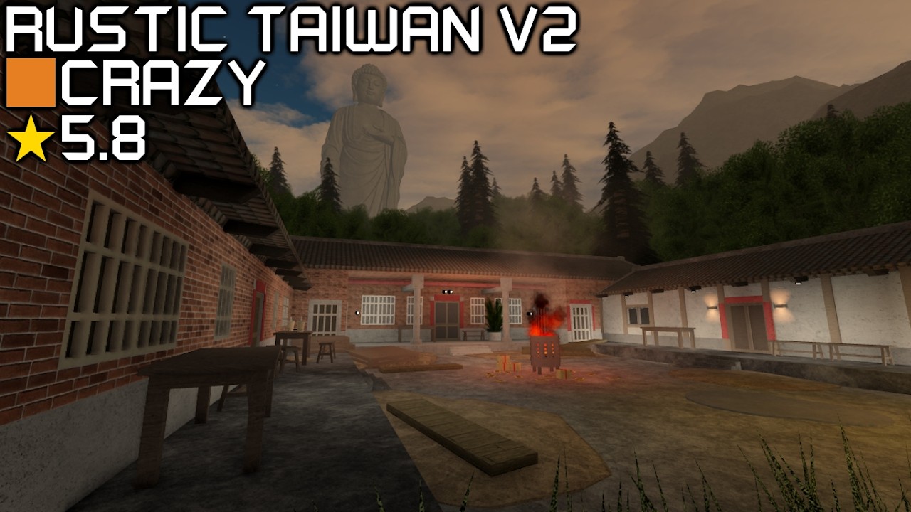 Roblox: FE2 Community Maps - Rustic Taiwan V2 (Crazy - 5.8)
