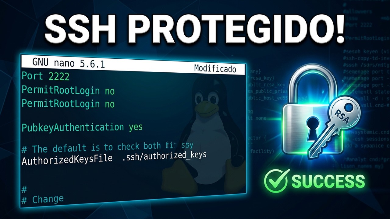 8 pasos para un servidor ssh en Linux mas seguro