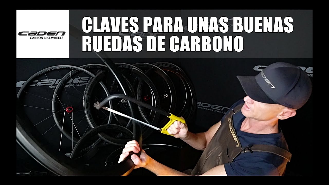 ¿CÓMO DISTINGUIR UNA BUENA RUEDA DE CARBONO? | Ruedas CADEN | Caden Cycling