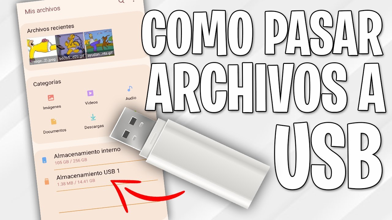 COMO PASAR ARCHIVOS DE TU CELULAR A UNA MEMORIA USB O MEMORIA MICRO SD