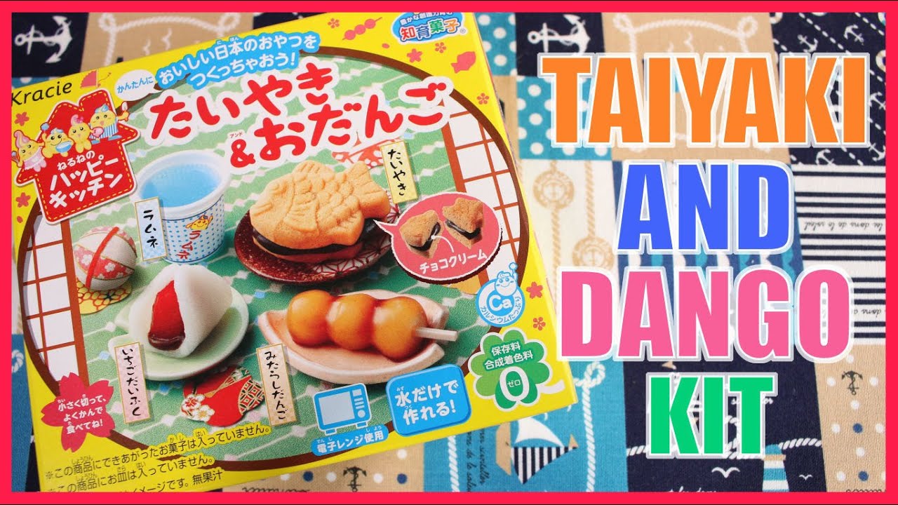 DIY CANDY! Taiyaki & Dango Kit [Popin' Cookin']