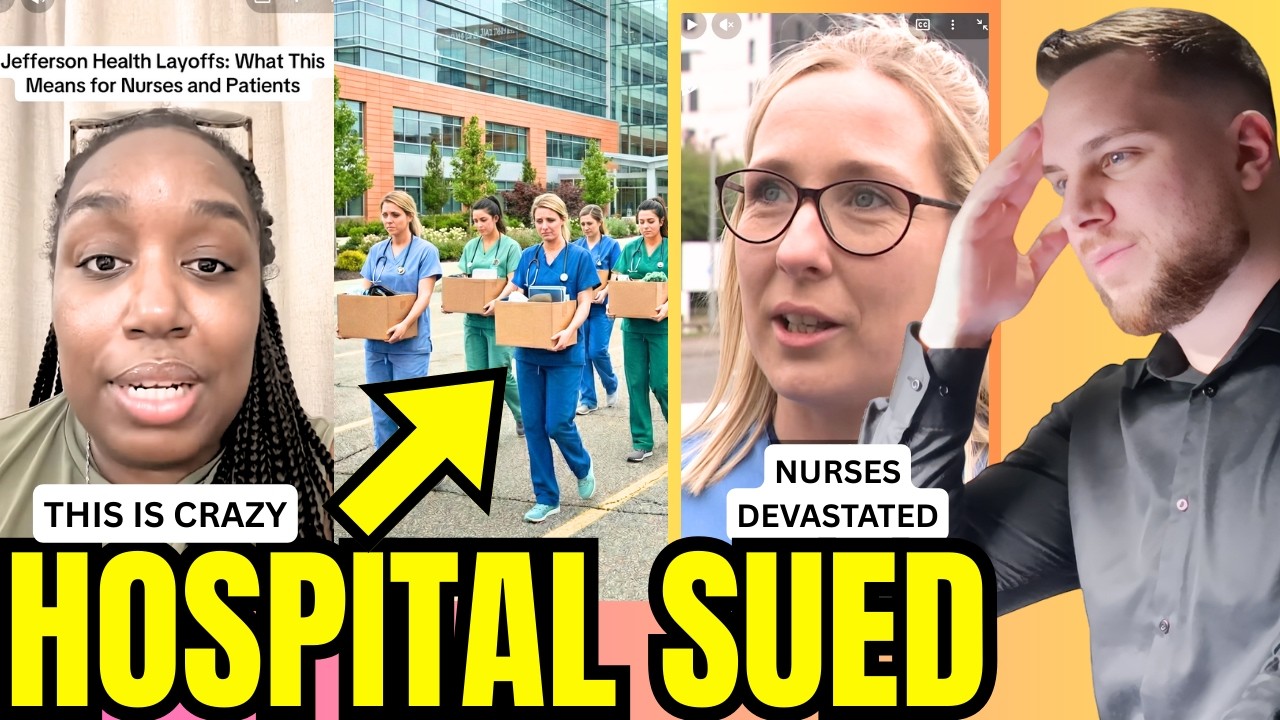 Pennsylvania Hospital SUED After Laying Off 700 Nurses WITH NO WARNING