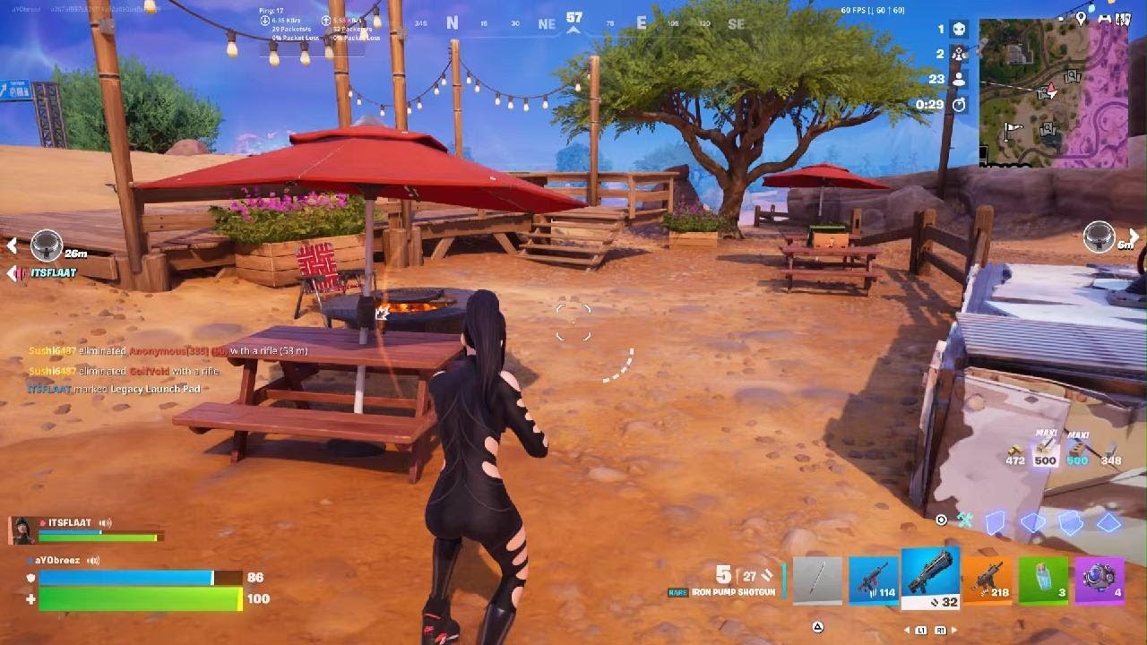 Fortnite_most recent match