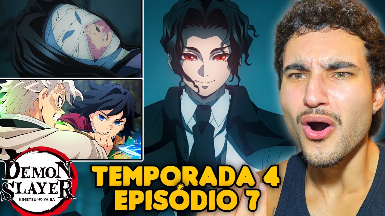 MUZAN INVADIU A BASE HASHIRA!! TOMIOKA VS SANEMI! React Demon Slayer EP. 7 Temporada 4 - KIMETSU