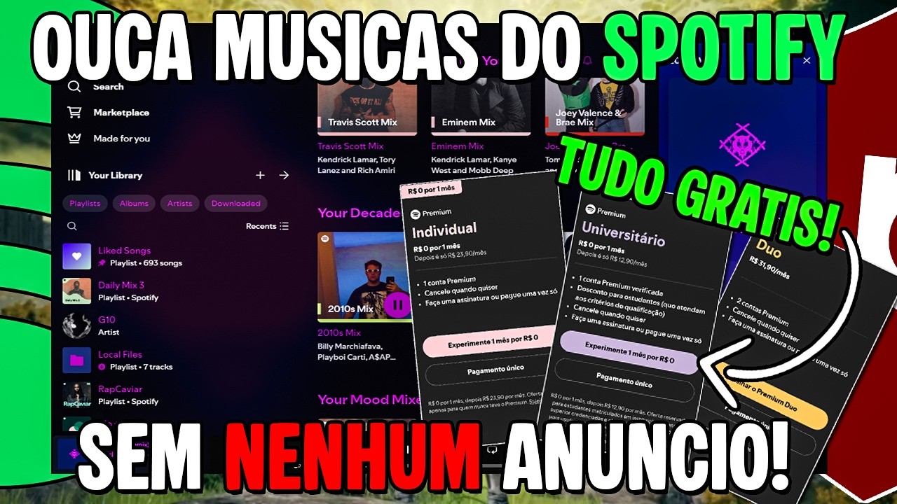 COMO TER O SPOTIFY PREMIUM de GRA&Ccedil;A no PC | 2026